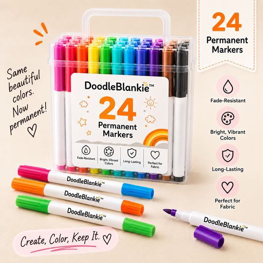 Permanent Markers for DoodleBlankie™