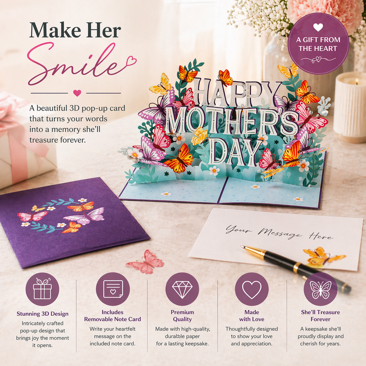 Mother’s Day Surprise Pop Card