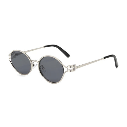 Retro Oval Sunglasses