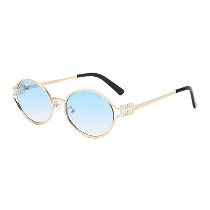 Retro Oval Sunglasses
