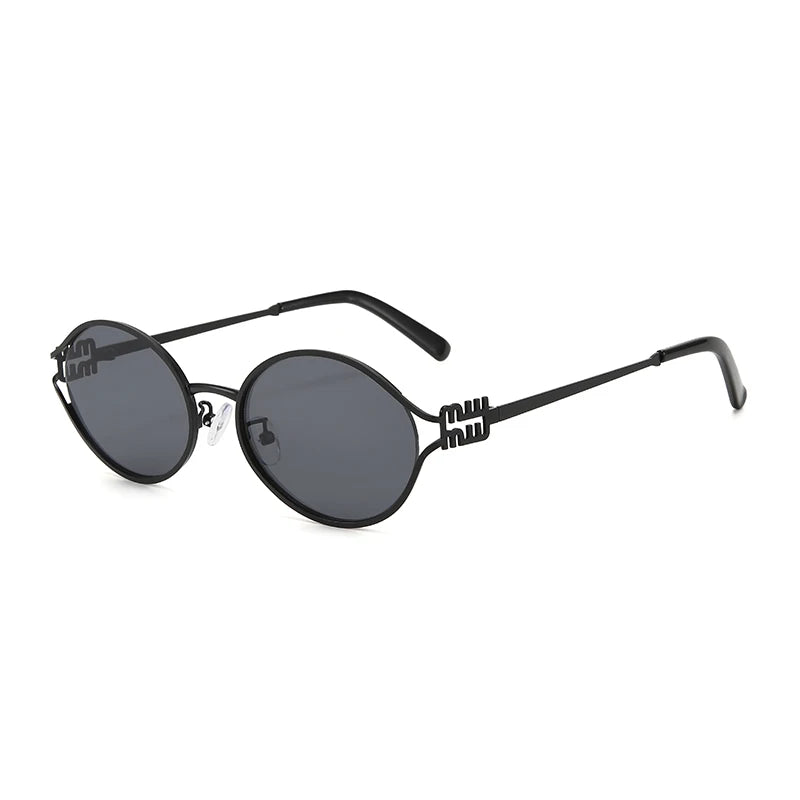 Retro Oval Sunglasses