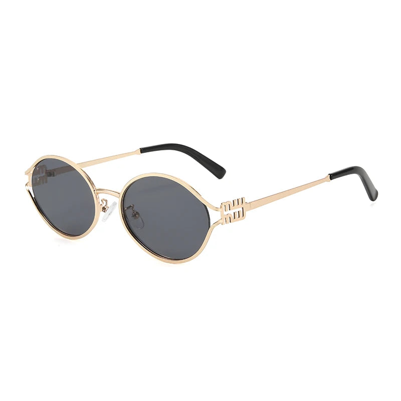 Retro Oval Sunglasses