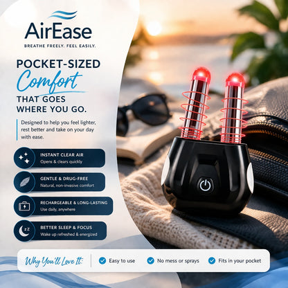 AirEase™ - Nasal Red Light Therapy