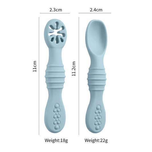 Baby Training Spoon Set (2pcs)