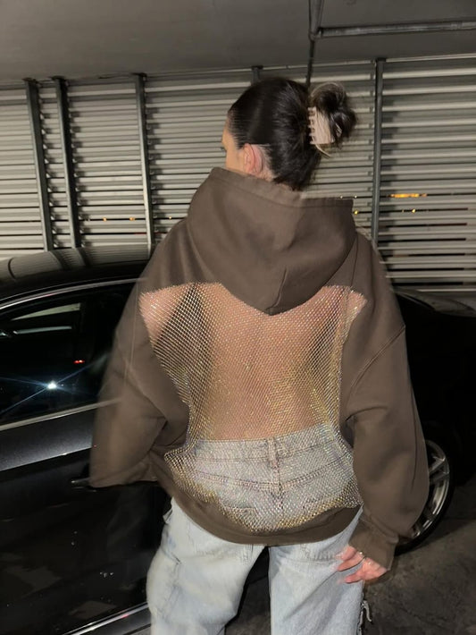 LuxeMesh Hoodie