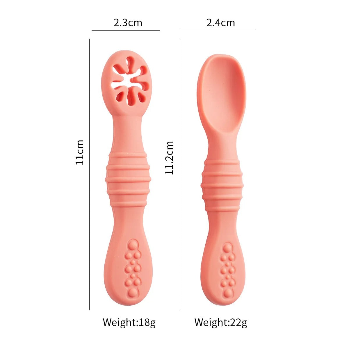 Baby Training Spoon Set (2pcs)